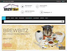 Tablet Screenshot of brewbitz.com